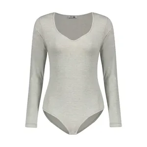بادی آستین بلند زنانه وینکلر مدل W0630001BD-LT GREY