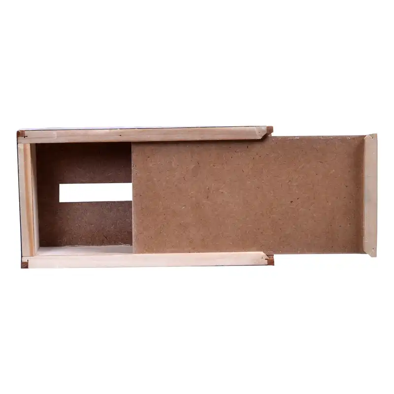 جعبه دستمال کاغذی خاتم کاری طرح مینیاتور کد ol-26