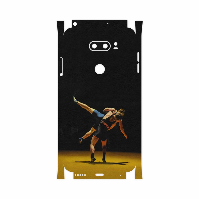 برچسب پوششی ماهوت مدل Wrestling-FullSkin مناسب برای گوشی موبایل ال جی V30