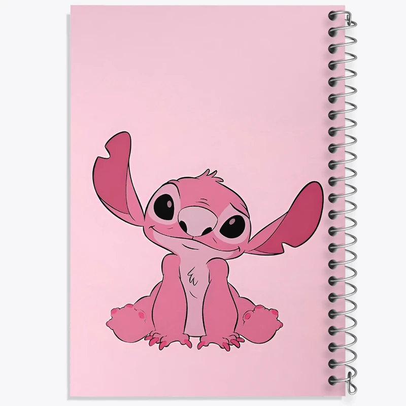 دفتر مشق 100 برگ خندالو طرح استیچ (Stitch) کد N2957