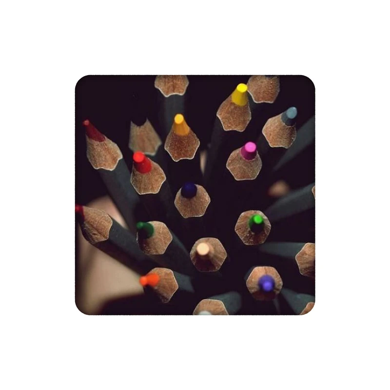 زیرلیوانی طرح مداد رنگی های بلک لایت کد 4224820