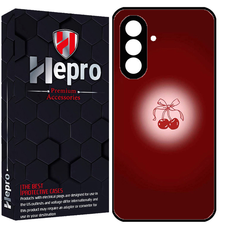 کاور هپرو طرح گیلاسی کد Dimo-857 مناسب برای گوشی موبایل سامسونگ Galaxy S23 FE