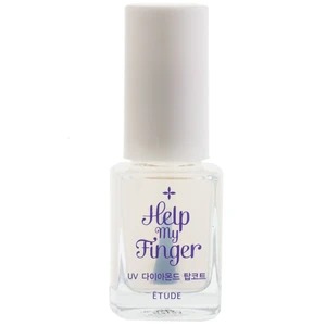 محلول درخشان کننده و سخت کننده ناخن اتود مدل Help My Finger UV Diamond Top Coat