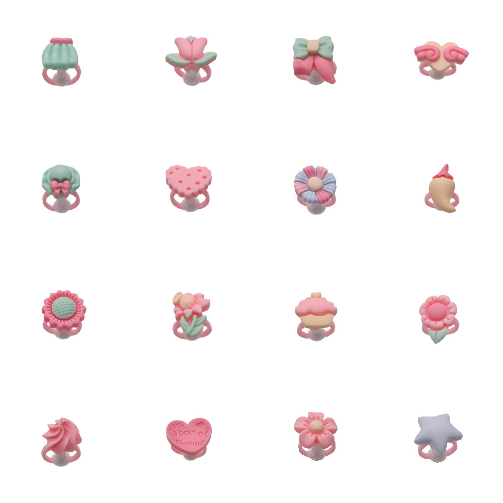 انگشتر دخترانه مدل رویایی کد k6 مجموعه 16 عددی انگشتر دخترانه مدل رویایی کد k6 مجموعه 16 عددی