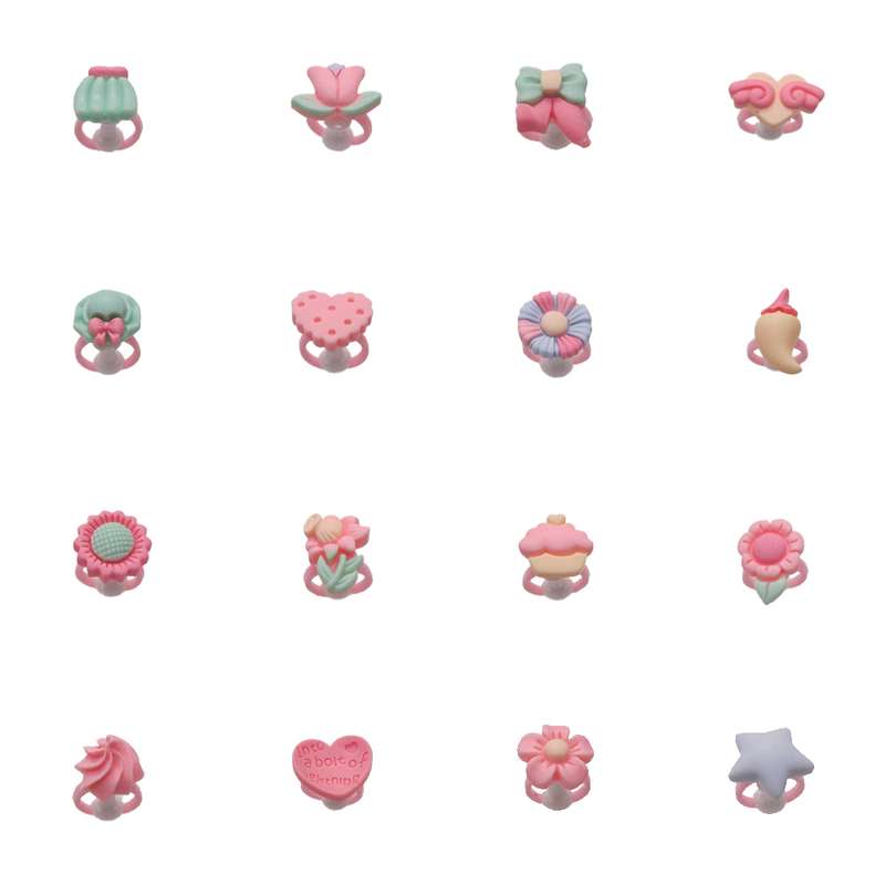 انگشتر دخترانه مدل رویایی کد k6 مجموعه 16 عددی انگشتر دخترانه مدل رویایی کد k6 مجموعه 16 عددی