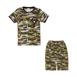 ست تی شرت و شلوارک پسرانه سیدونا مدل KSI06036-018