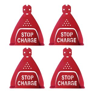 نقد و بررسی پایه نگهدارنده شارژر گوشی موبایل مدل Stop charge بسته 4 عددی توسط خریداران