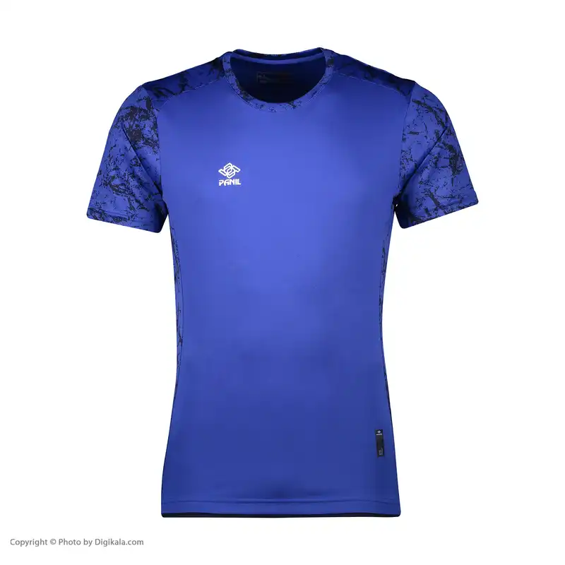 ست تی شرت آستین کوتاه و شلوارک ورزشی مردانه پانیل مدل 1110BB