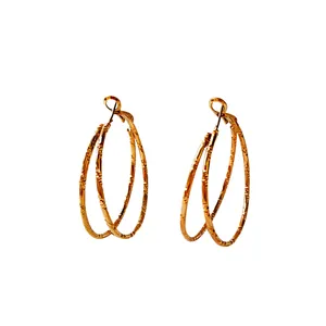 گوشواره زنانه مدل حلقه ای کد DA050