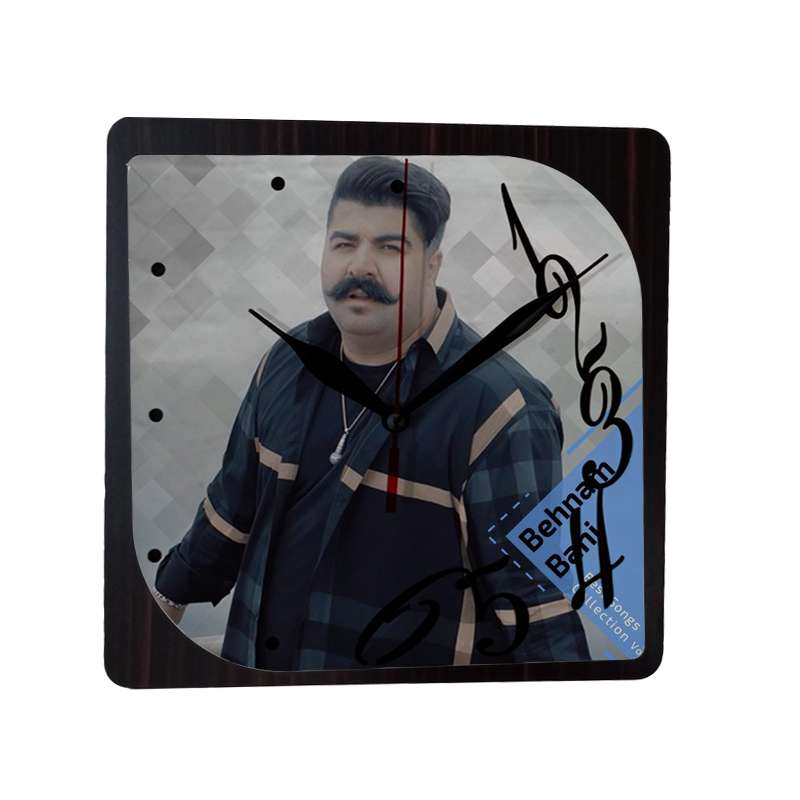 ساعت دیواری طرح بهنام بانی کد 2