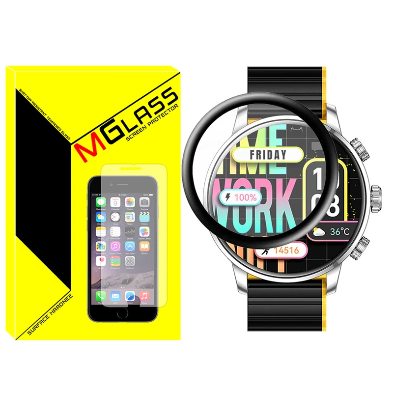 محافظ صفحه نمایش نانو ام‌گلس مدل NMG مناسب برای ساعت هوشمند کیسلکت KR2