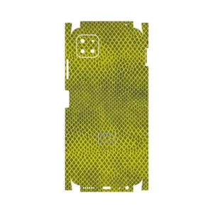MAHOOT Yellow Snake Skin-FullSkin Cover Sticker for Samsung Galaxy A22 5G