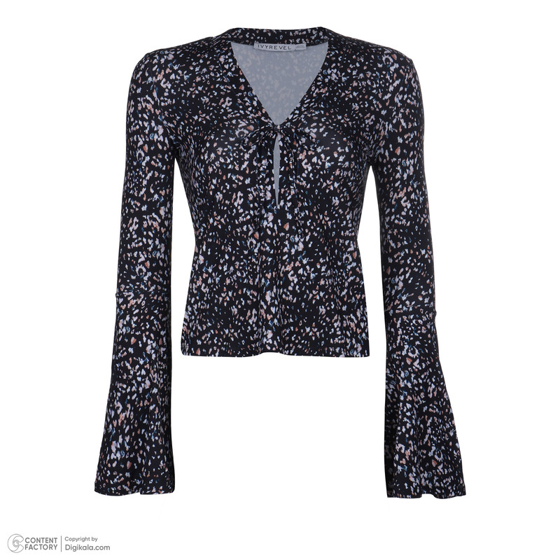 بلوز آستین بلند زنانه اوی رول مدل MT-6030430