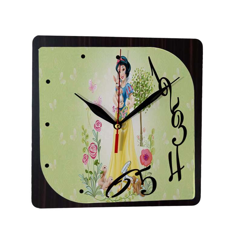 ساعت دیواری طرح سفید برفی tw4