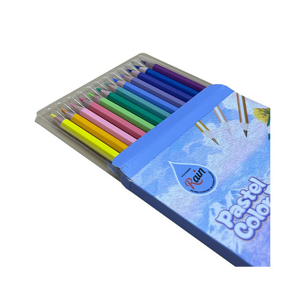 مداد رنگی 12 رنگ رین کد R 601