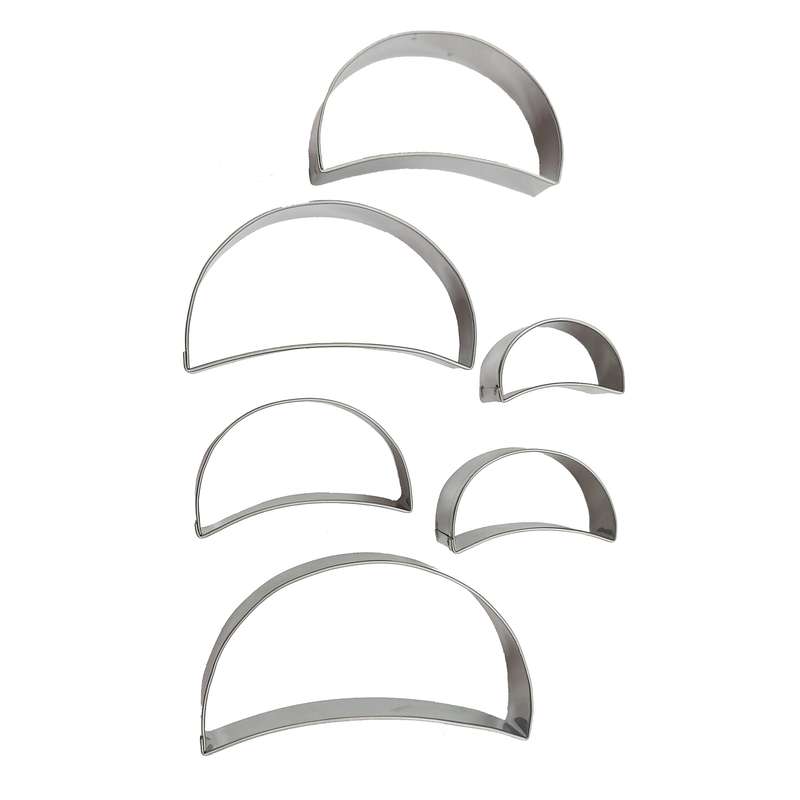 کاتر شیرینی پزی بودکور  مدل حلال ماه کد 240028