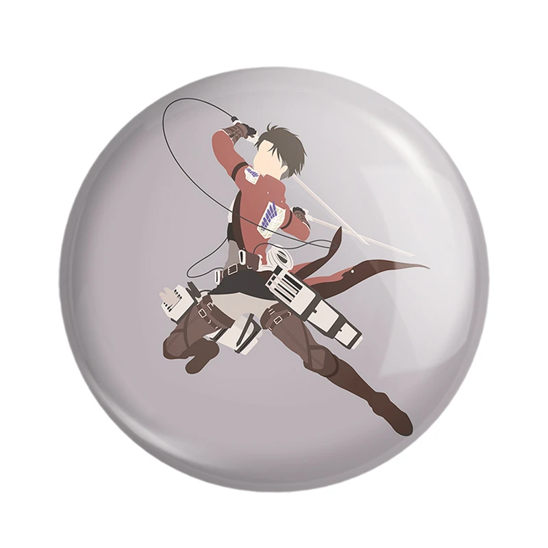 مگنت خندالو مدل لیوای انیمه اتک آن تایتان Attack on Titan  کد 18553