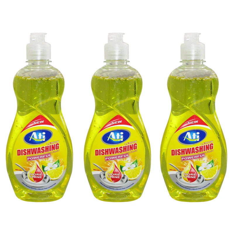 مایع ظرفشویی آتی مدل Lmn حجم 500 میلی لیتر بسته 3 عددی