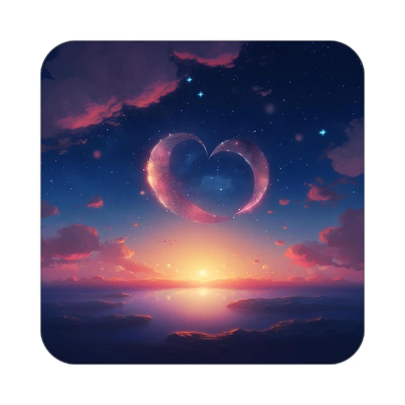 زیر لیوانی کاکتی مدل عاشقانه کد mp11385