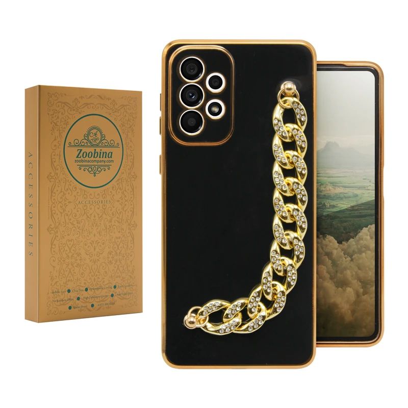 کاور زوبینا مدل Cartier مناسب برای گوشی موبایل سامسونگ Galaxy A53 به همراه آویز