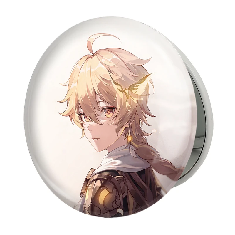 آینه جیبی خندالو طرح بازی گنشین ایمپکت Genshin Impact مدل تاشو کد 25706 