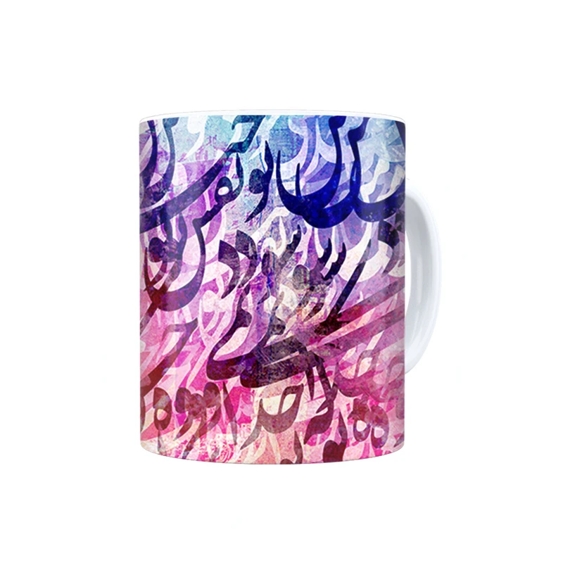 ماگ ترمه طراحان ایده مدل نقش تو و خیال من کد trm154
