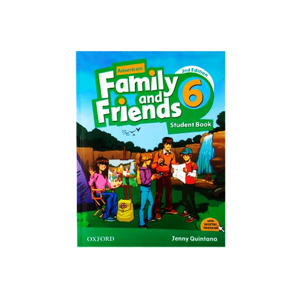 کتاب Family and Friends 6 اثر Naomi Simmons انتشارات Oxford