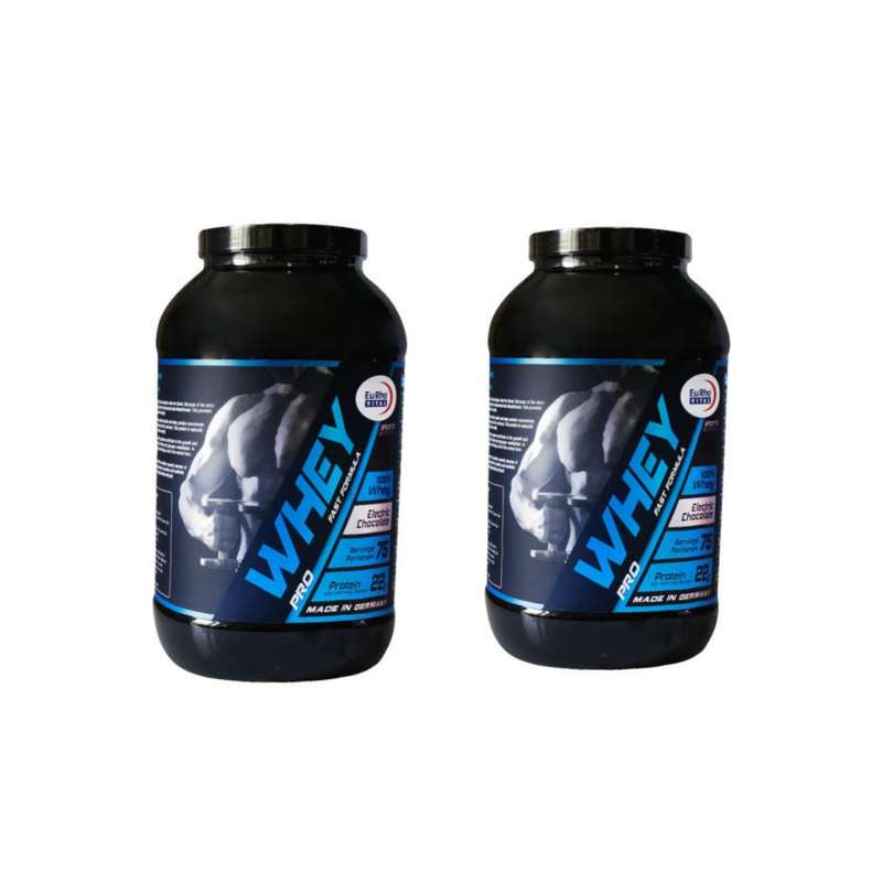 پودر پروتئین وی یوروویتال - 1000 گرم بسته 2 عددی