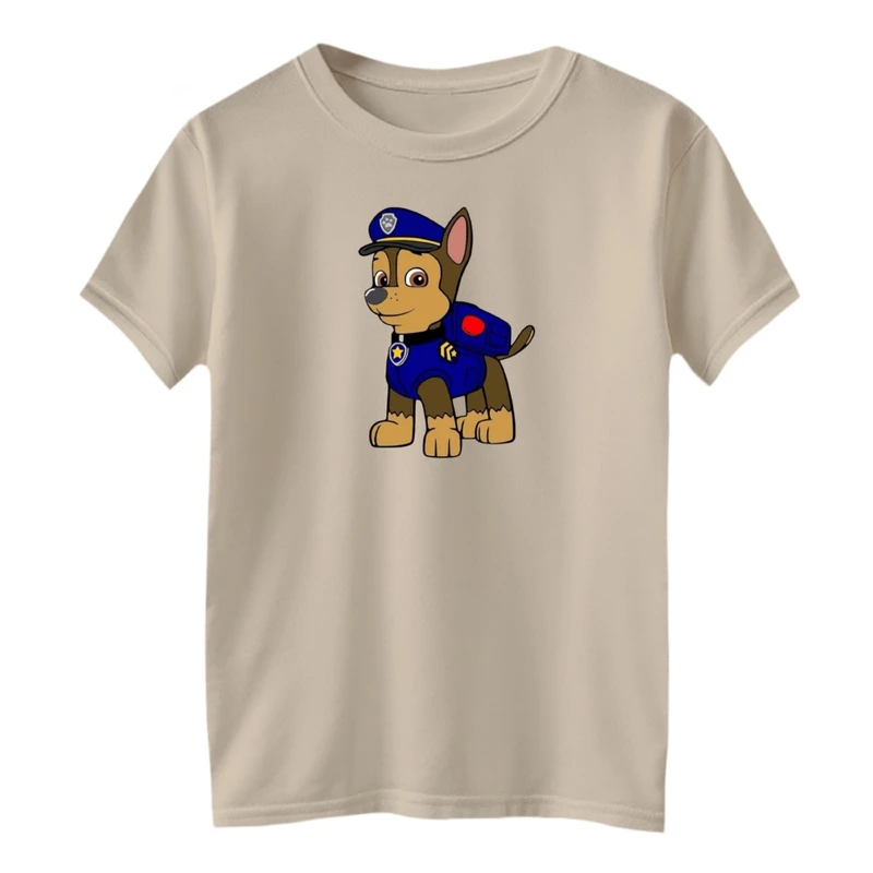 تی شرت آستین کوتاه بچگانه مدل سگ نگهبان کد04