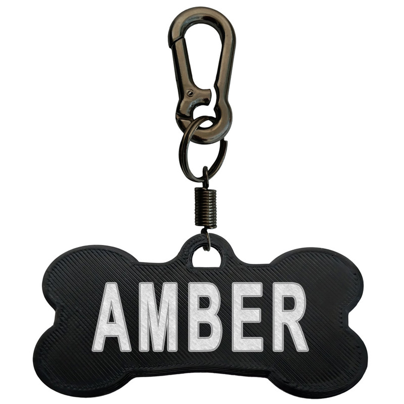 پلاک شناسایی سگ مدل Amber