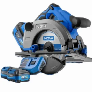 اره دیسکی نووا مدل اره گرد بر شارژی براشلس کد 7742