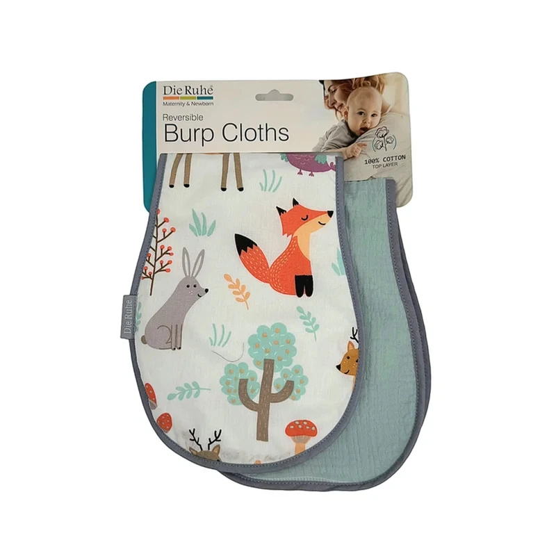 آروغ‌گیر نوزاد دی روحه مدل خرس و جوجه تیغی بسته 2 عددی