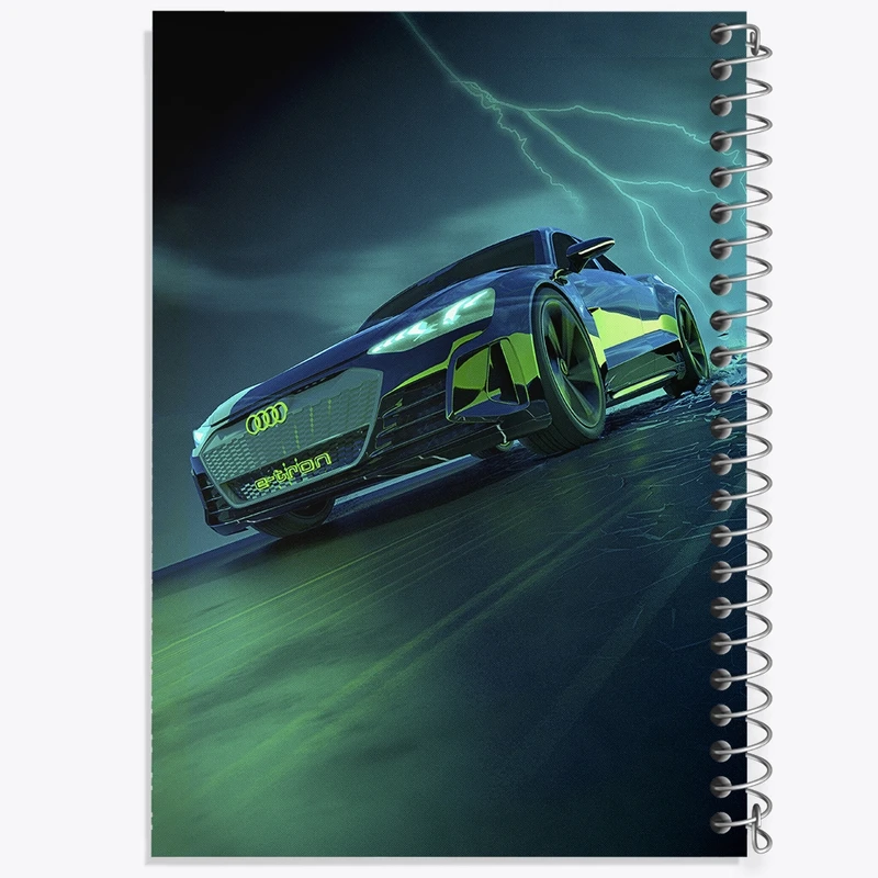 دفتر مشق 50 برگ خندالو طرح ماشین اسپرت کد F1016