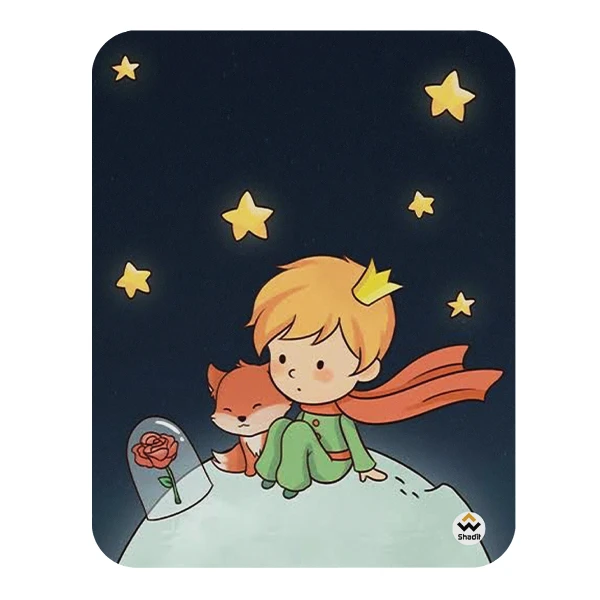 ماوس پد شادیت مدل شازده کوچولو کد11 سایز 24*19سانتی متر