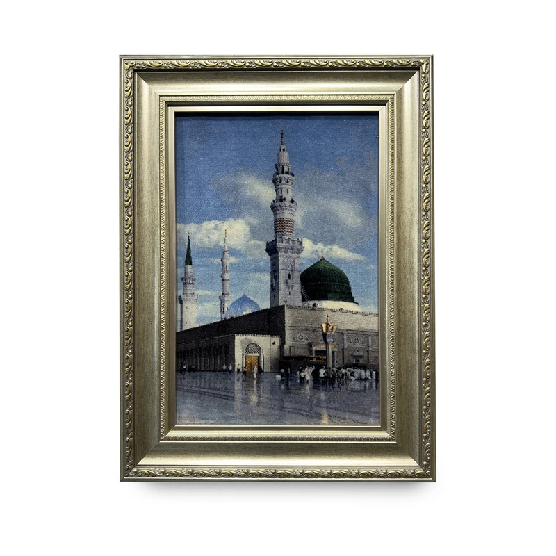 تابلو فرش دستباف طرح مدینه منوره کد 044