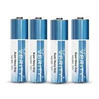 باتری نیم قلمی وریتی مدل Super Heavy Duty بسته چهار عددی