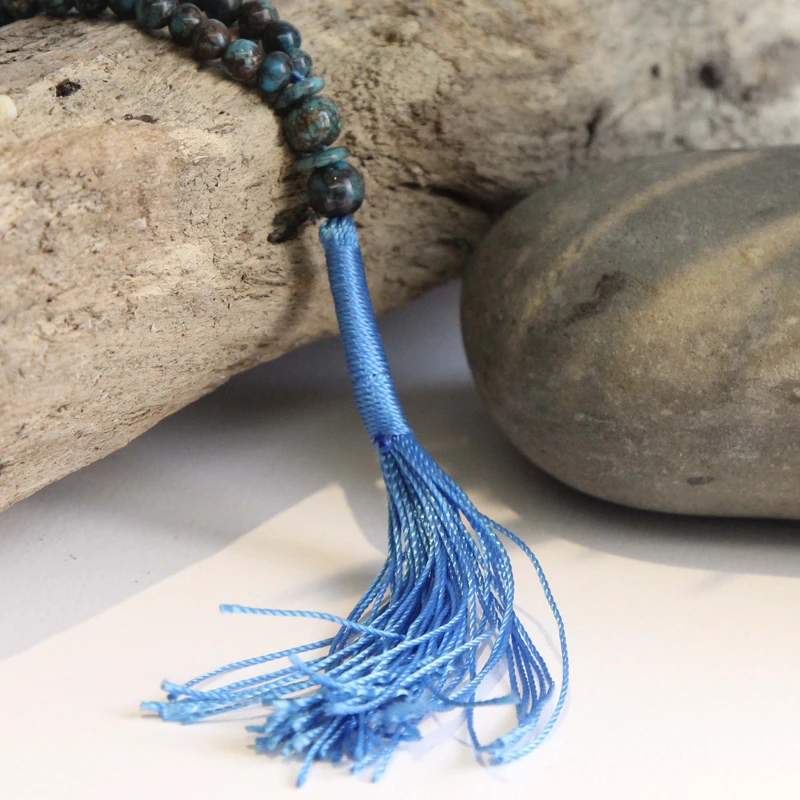 عکس شماره 2 : تسبیح مدل فیروزه ای نیشابوری  کد t_516