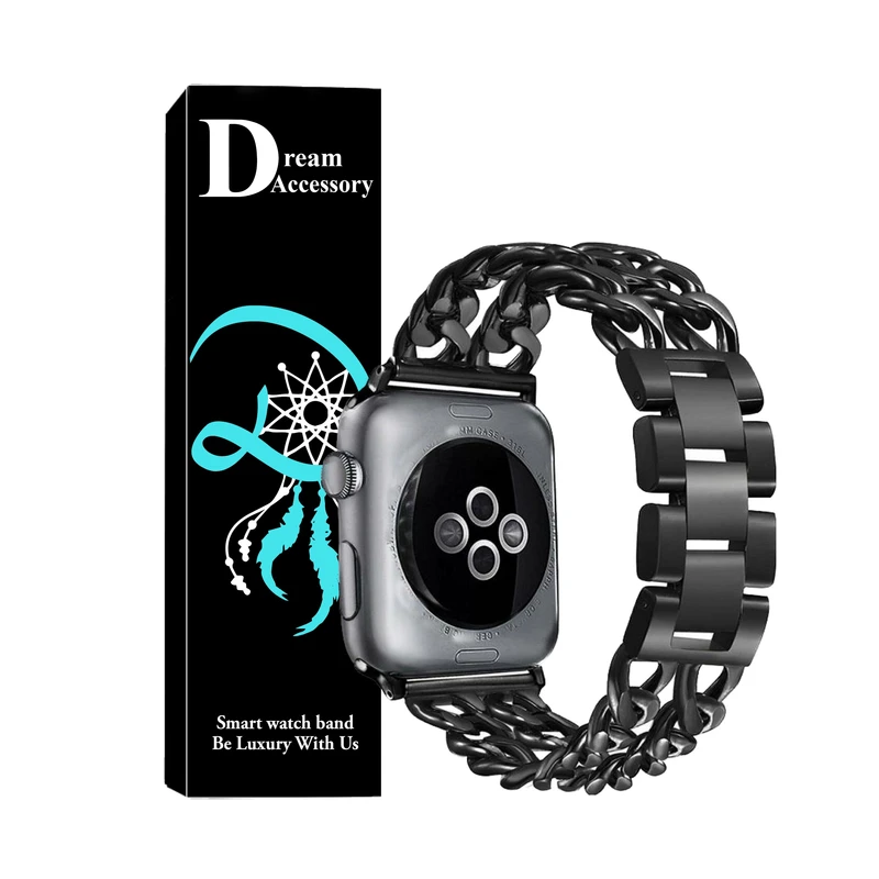 بند دریم مدل Cartier 2R مناسب برای اپل واچ سری 9 45 میلیمتری