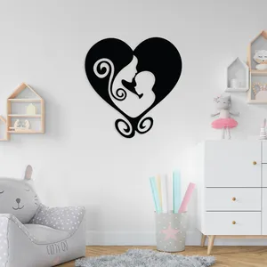 استیکر دیواری کودک مدل مادرانه