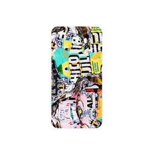 MAHOOT Collage of Teared Paper Cover Sticker for Samsung Galaxy C7 Pro