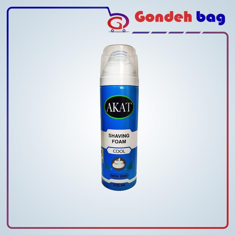 فوم اصلاح آکات مدل cool حجم 225 میلی لیتر