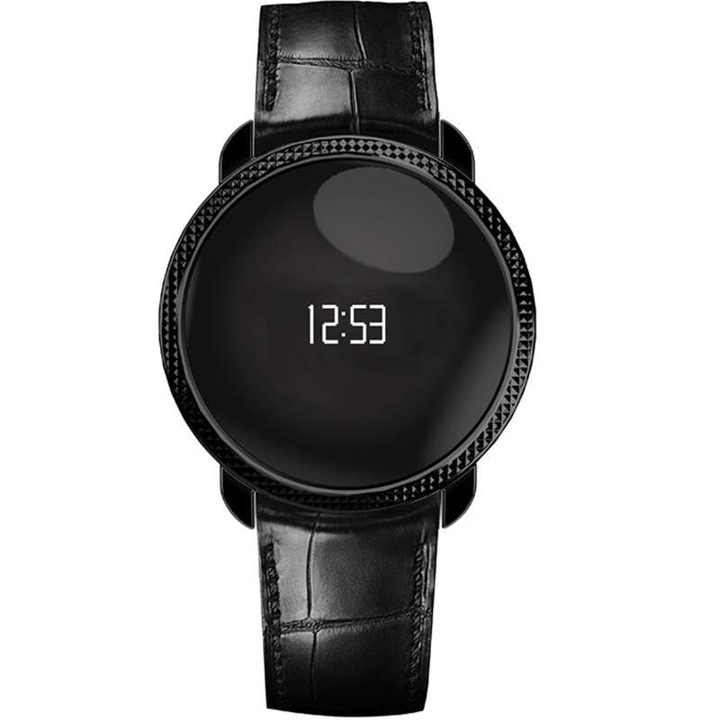 مچ بند هوشمند مای کرونوز مدل Zecircle Premium Embossed Black مچ بند هوشمند مای کرونوز مدل Zecircle Premium Embossed Black