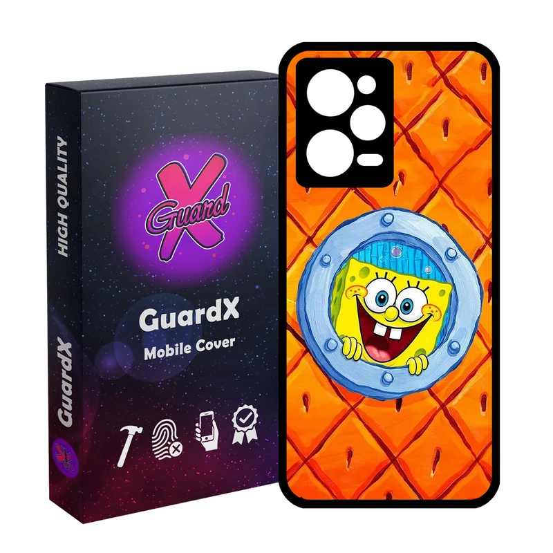 کاور گارد ایکس طرح باب اسفنجی مدل 10982 مناسب برای گوشی موبایل شیائومی Redmi Note 12 Pro 5G/Poco X5 Pro 5G/Note 12 Pro Speed