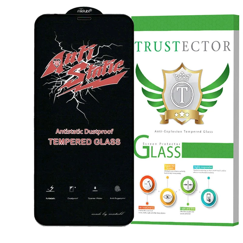 محافظ صفحه نمایش آنتی استاتیک تراستکتور مدل ANTIDUSTT مناسب برای گوشی موبایل اپل iPhone 12 Pro Max