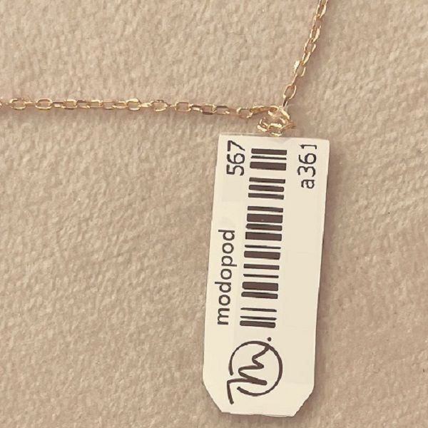 گردنبند طلا 18 عیار زنانه مدوپد مدل قلب کد E3-1-1282 - - 6