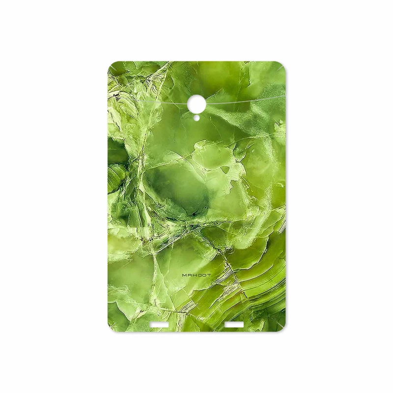 برچسب پوششی ماهوت مدل Green Crystal Marble مناسب برای تبلت وریکو Unipad