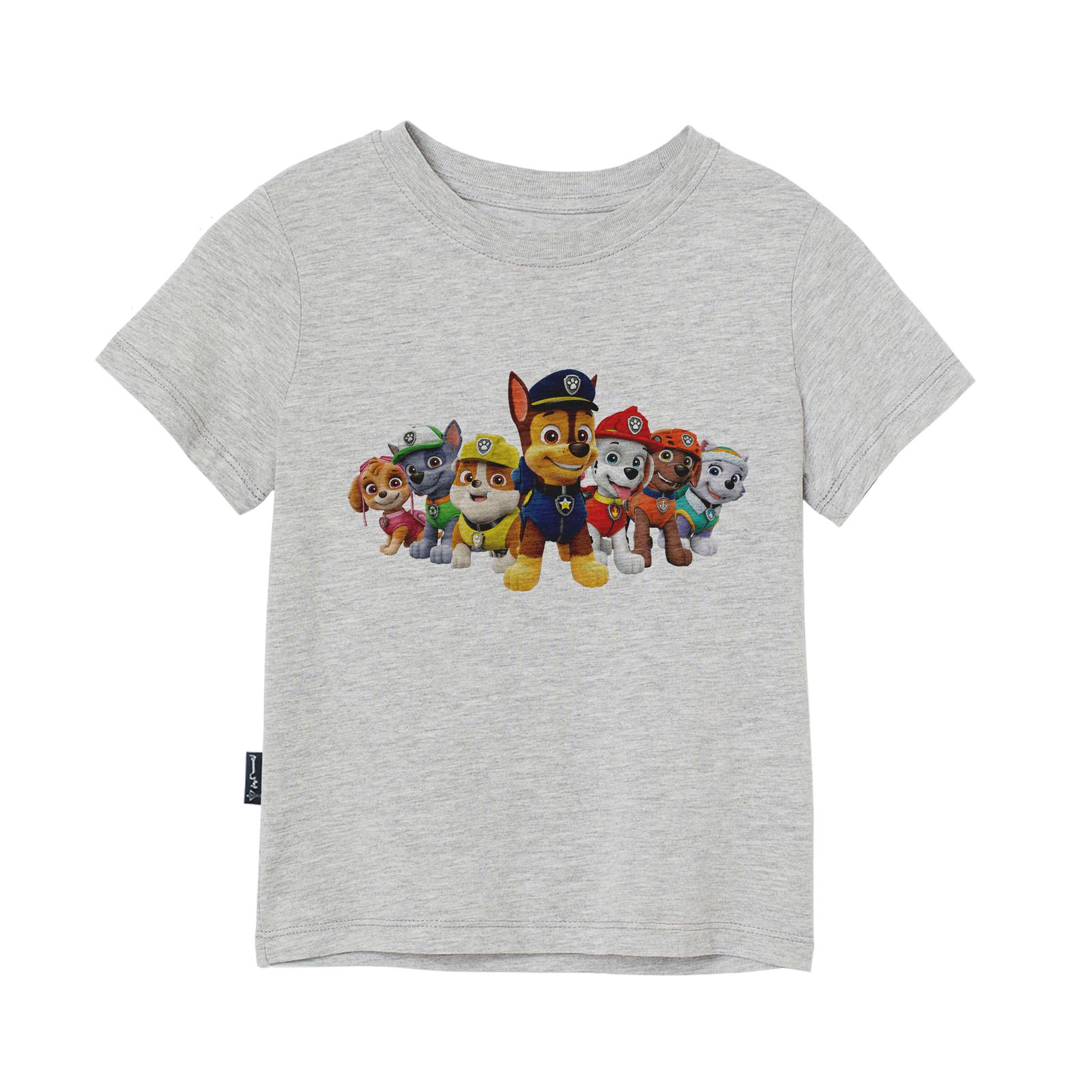 تی شرت آستین کوتاه دخترانه به رسم مدل گشت پنجولی کد 110023 -  - 1