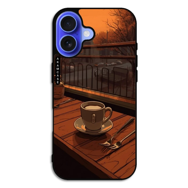 کاور آکام مدل AMC-WA16-COFFEE-11 مناسب برای گوشی موبایل اپل iPhone 16
