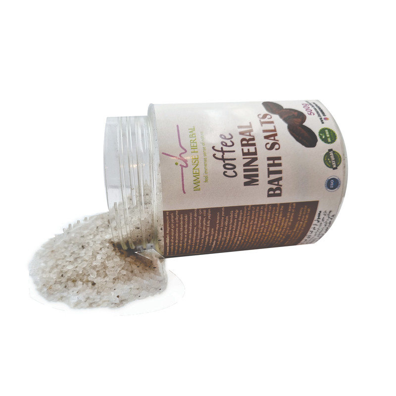 نمک حمام ایمنس هربال مدل قهوه کد newsense وزن 500 گرم