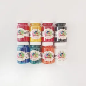 پودر رنگ رزین اپوکسی کالروی مدل S1-8 حجم 35 میلی لیتر بسته 8 عددی